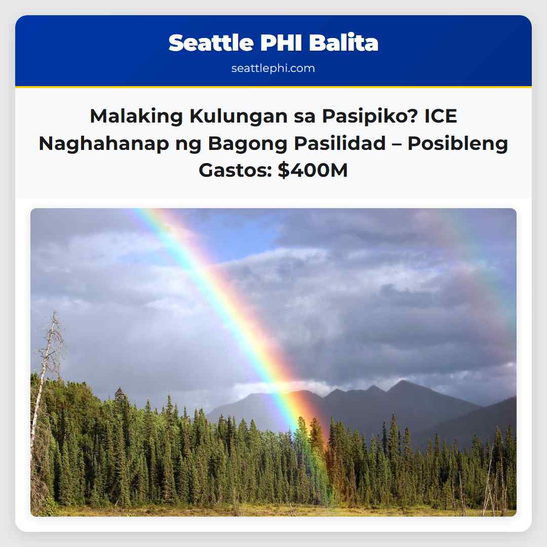Malaking Kulungan sa Pasipiko? ICE Naghahanap ng