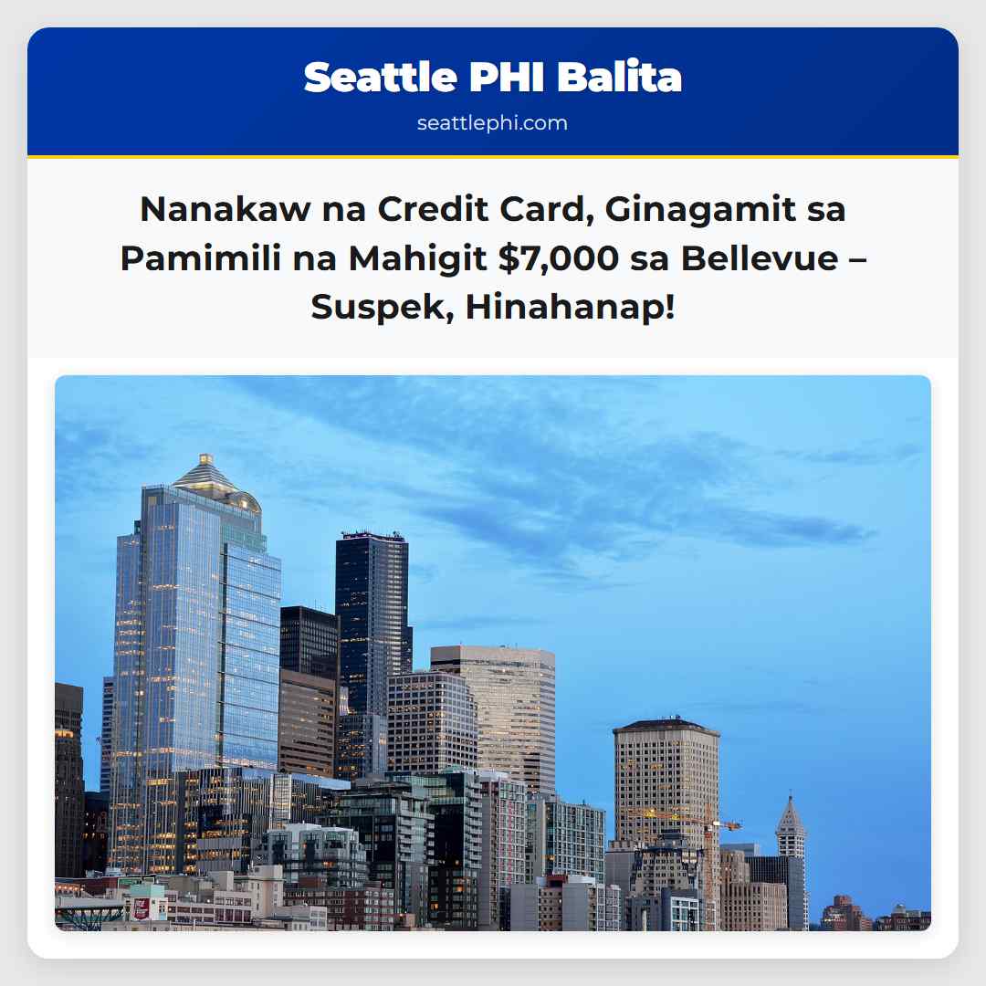 Nanakaw na Credit Card, Ginagamit sa Pamimili na