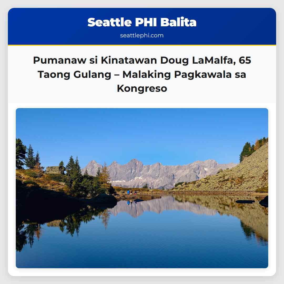 Pumanaw si Kinatawan Doug LaMalfa, 65 Taong