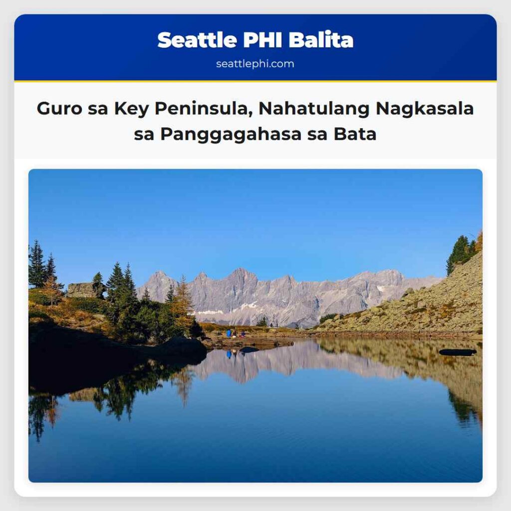 Guro sa Key Peninsula, Nahatulang Nagkasala sa