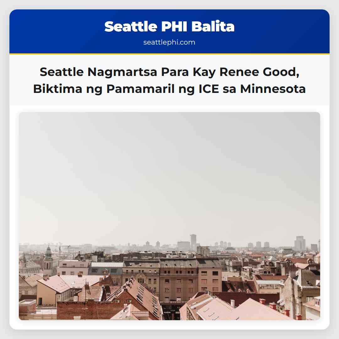 Seattle Nagmartsa Para Kay Renee Good, Biktima ng