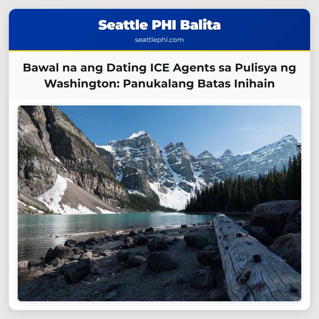 Bawal na ang Dating ICE Agents sa Pulisya ng