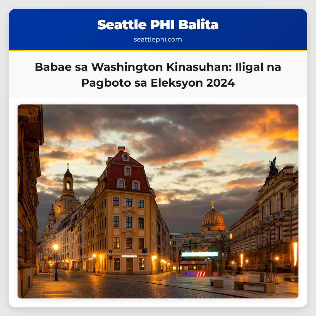 Babae sa Washington Kinasuhan: Iligal na Pagboto