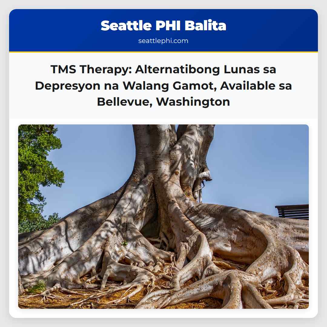 TMS Therapy: Alternatibong Lunas sa Depresyon na