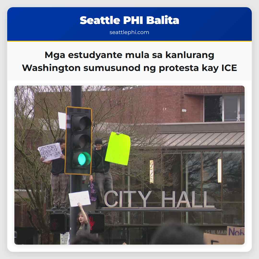 Mga estudyante mula sa kanlurang Washington