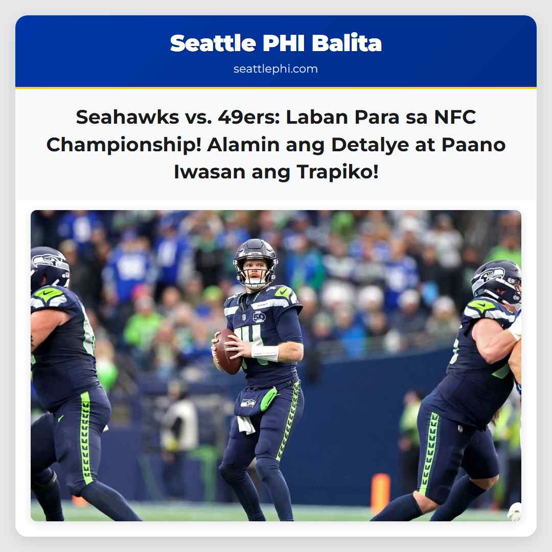 Seahawks vs. 49ers: Laban Para sa NFC