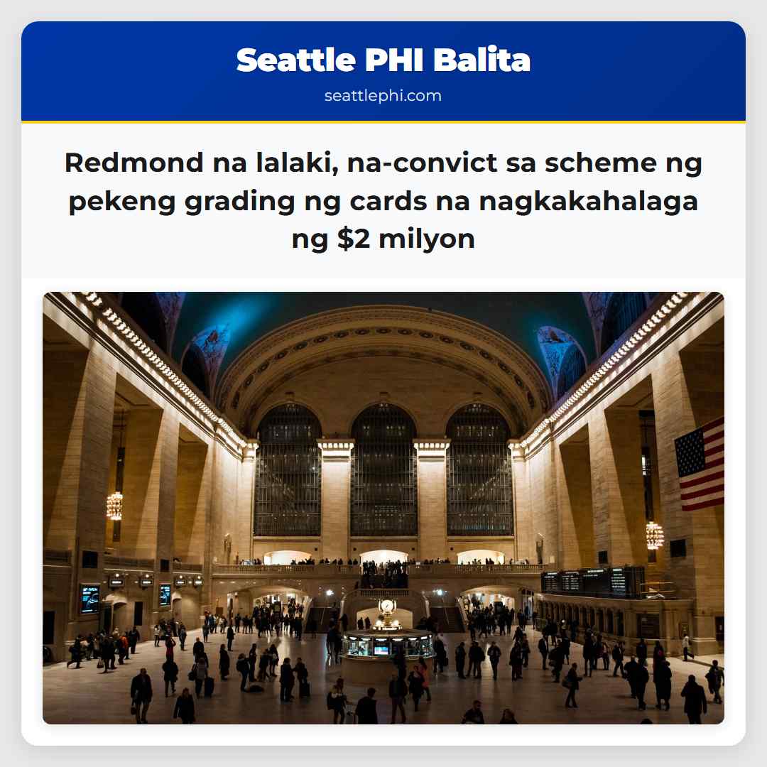 Redmond na lalaki, na-convict sa scheme ng pekeng