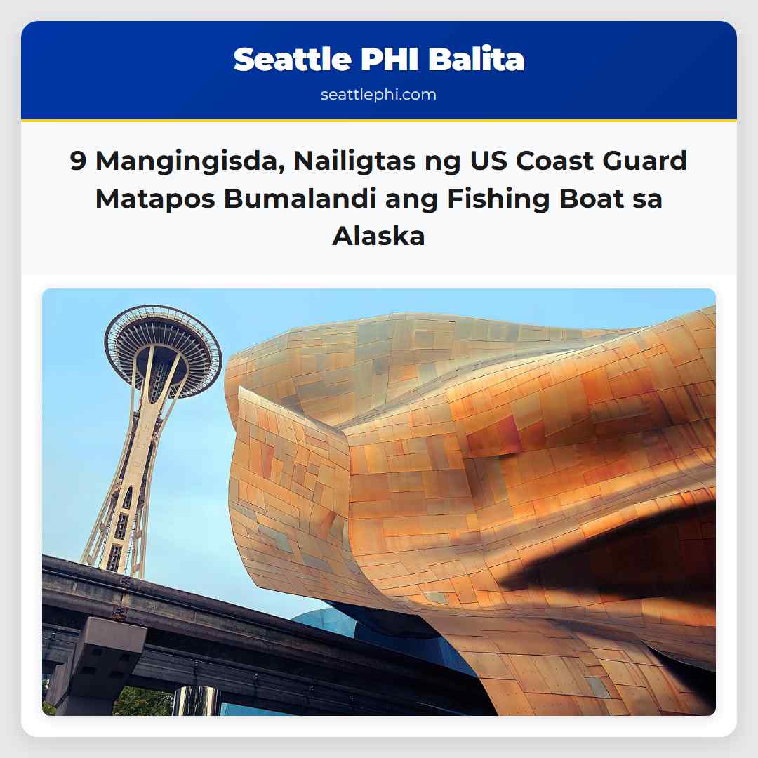 9 Mangingisda, Nailigtas ng US Coast Guard