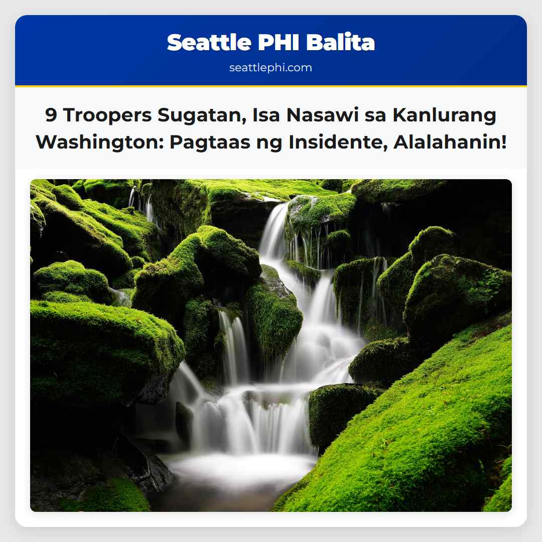 9 Troopers Sugatan, Isa Nasawi sa Kanlurang