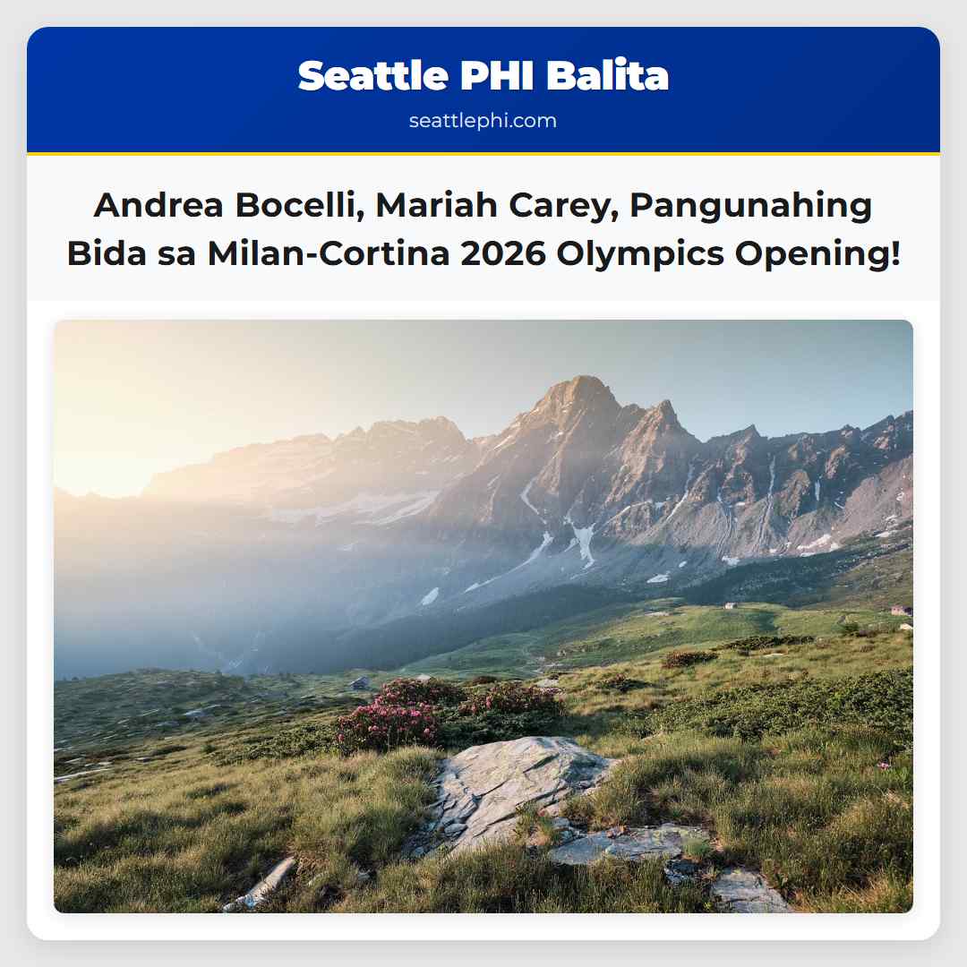 Andrea Bocelli, Mariah Carey, Pangunahing Bida sa