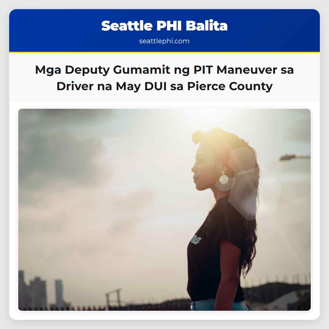 Mga Deputy Gumamit ng PIT Maneuver sa Driver na