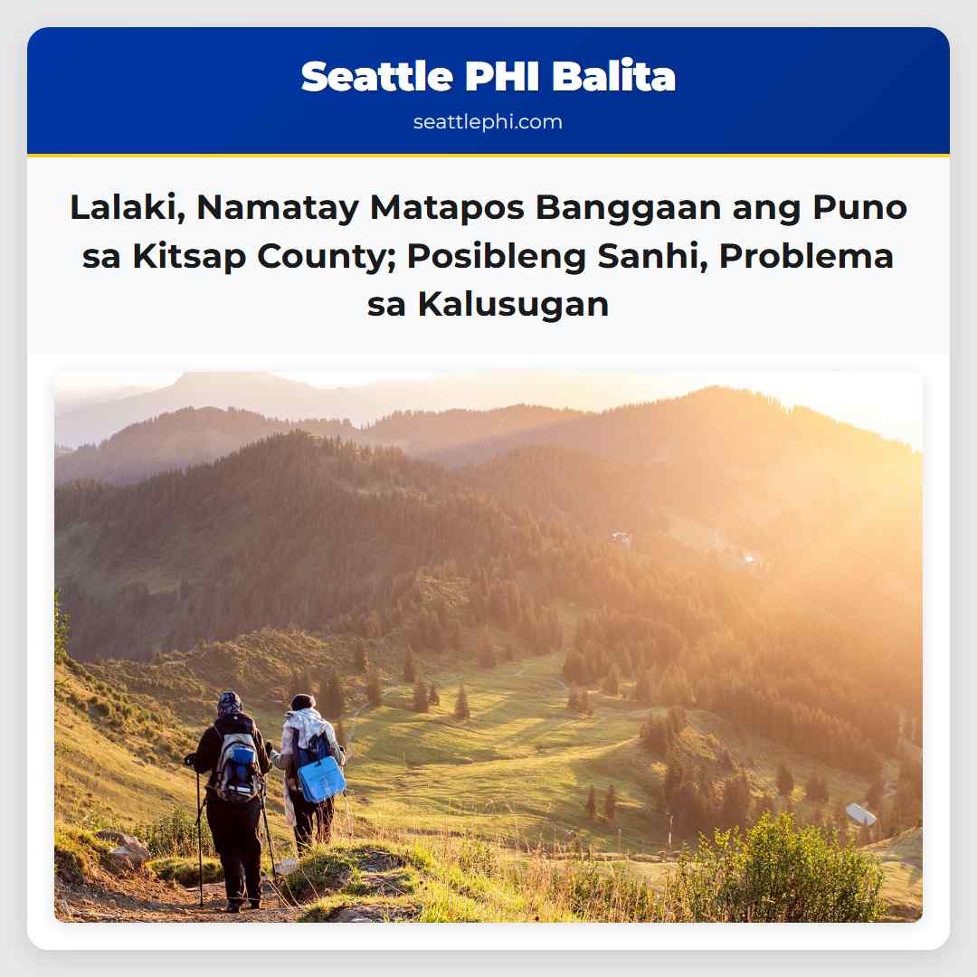 Lalaki, Namatay Matapos Banggaan ang Puno sa