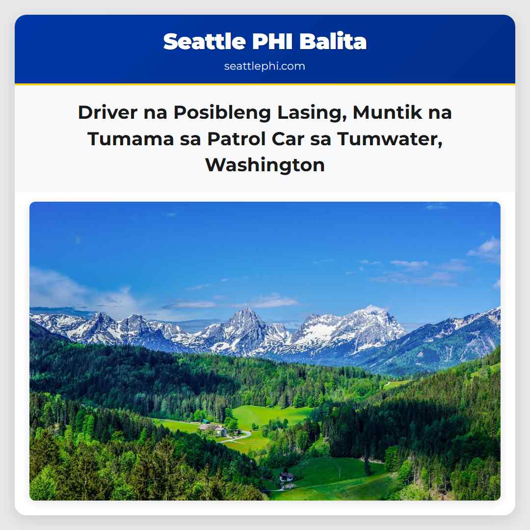 Driver na Posibleng Lasing, Muntik na Tumama sa