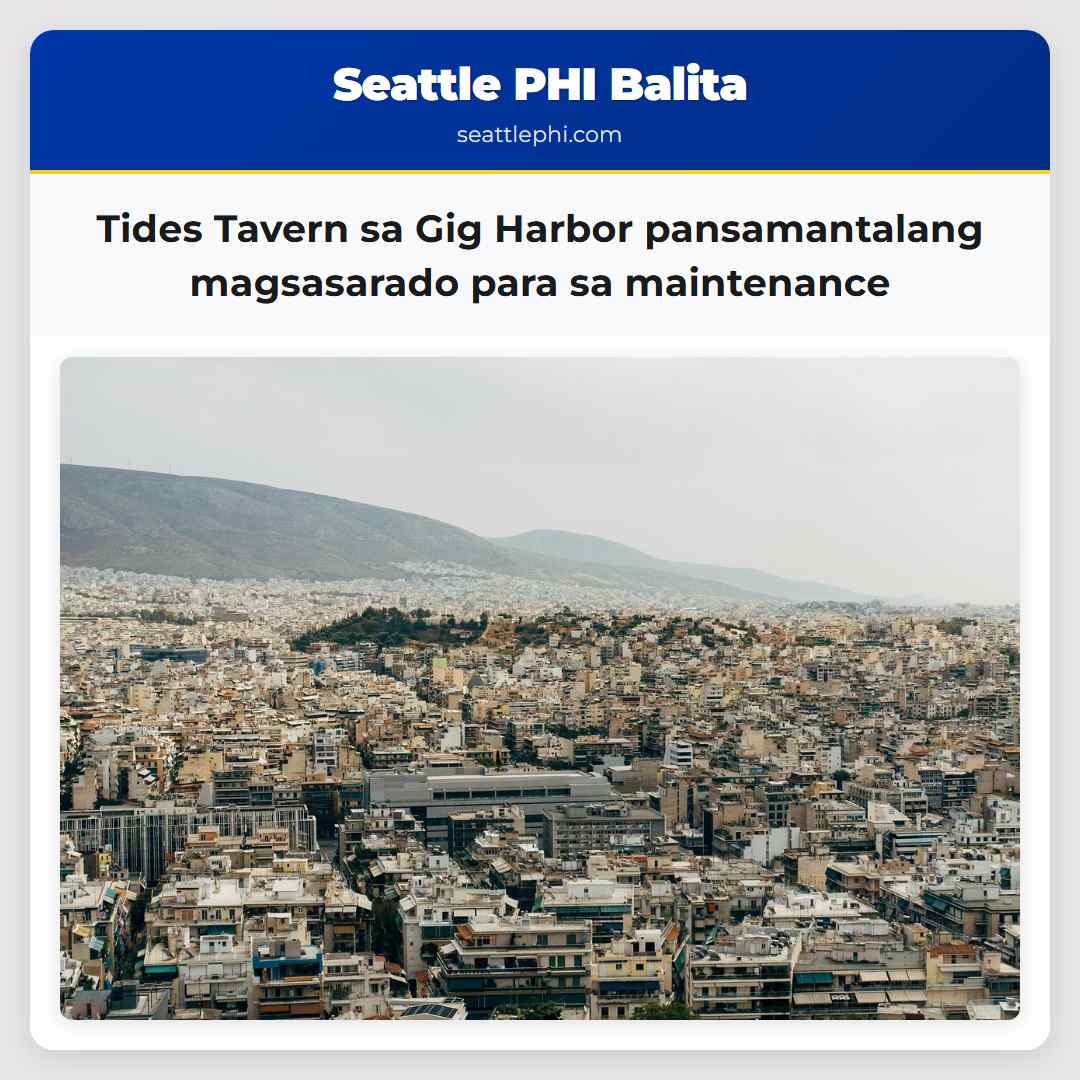 Tides Tavern sa Gig Harbor pansamantalang