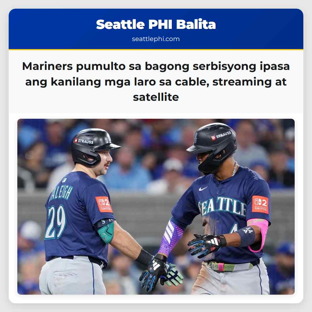 Mariners pumulto sa bagong serbisyong ipasa ang