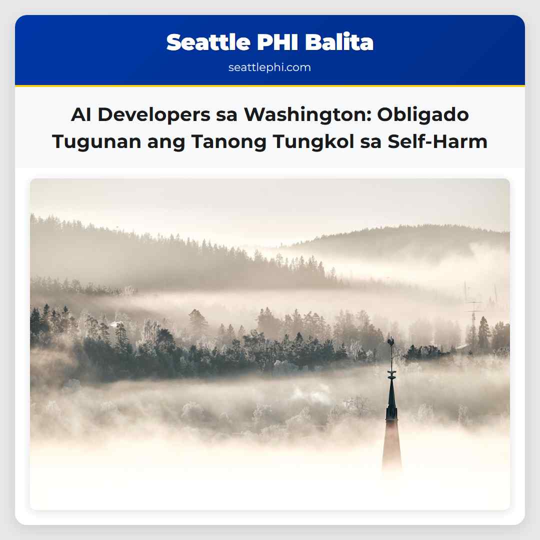 AI Developers sa Washington: Obligado Tugunan ang