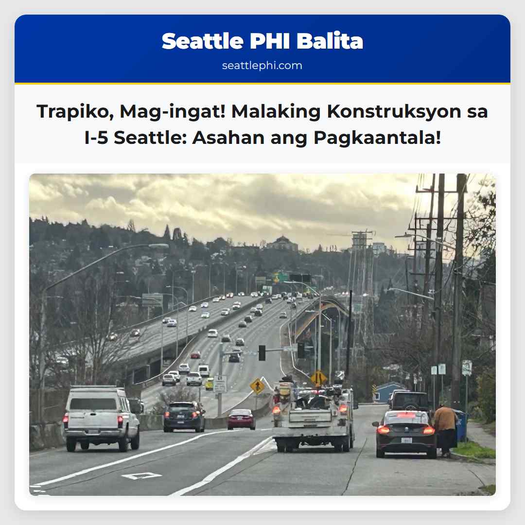 Trapiko, Mag-ingat! Malaking Konstruksyon sa I-5