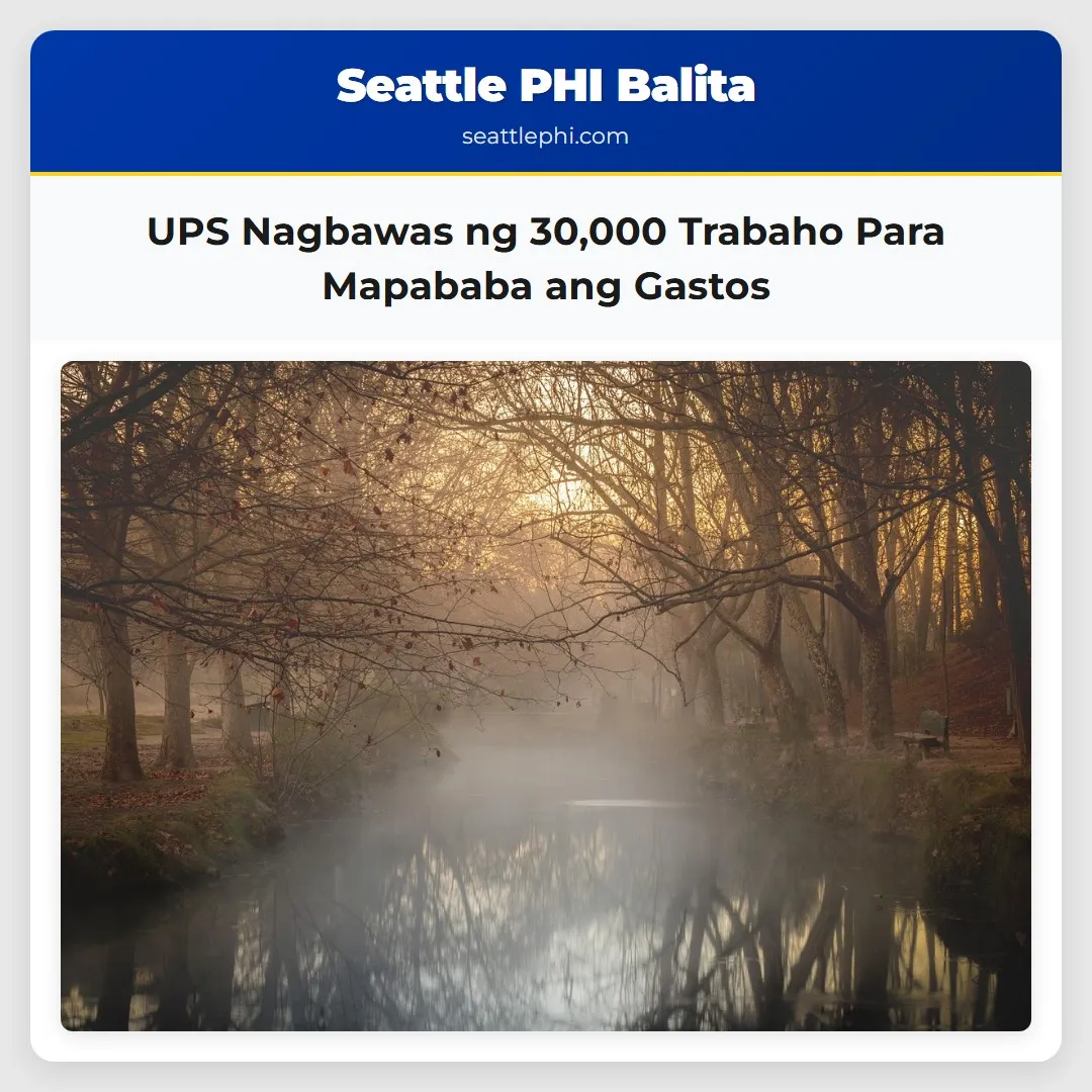 UPS Nagbawas ng 30,000 Trabaho Para Mapababa ang