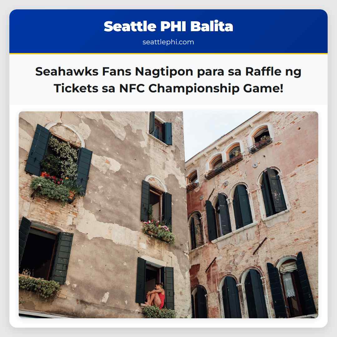 Seahawks Fans Nagtipon para sa Raffle ng Tickets