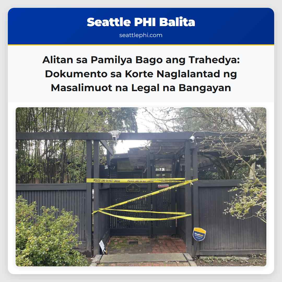 Alitan sa Pamilya Bago ang Trahedya: Dokumento sa