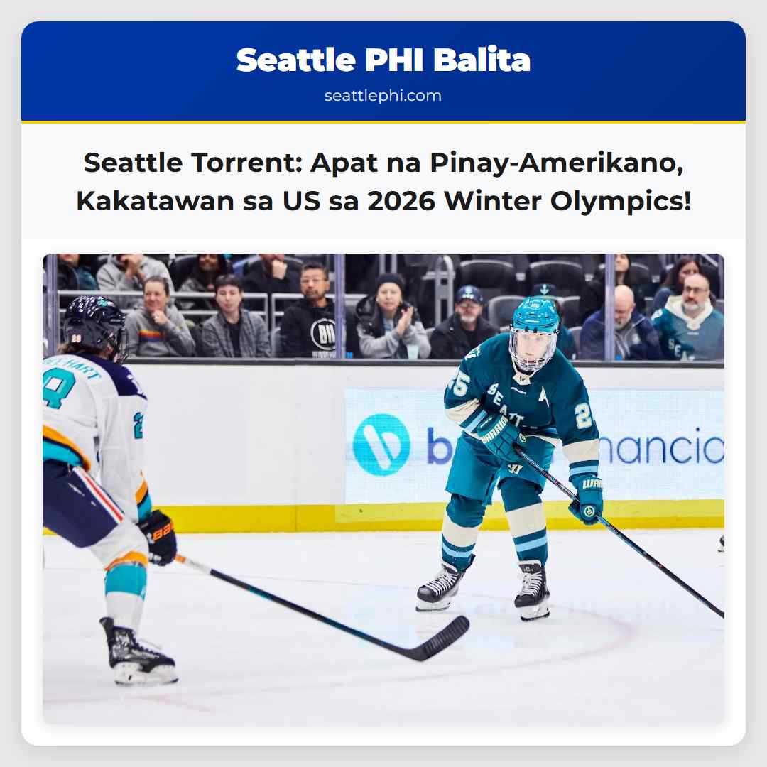 Seattle Torrent: Apat na Pinay-Amerikano,