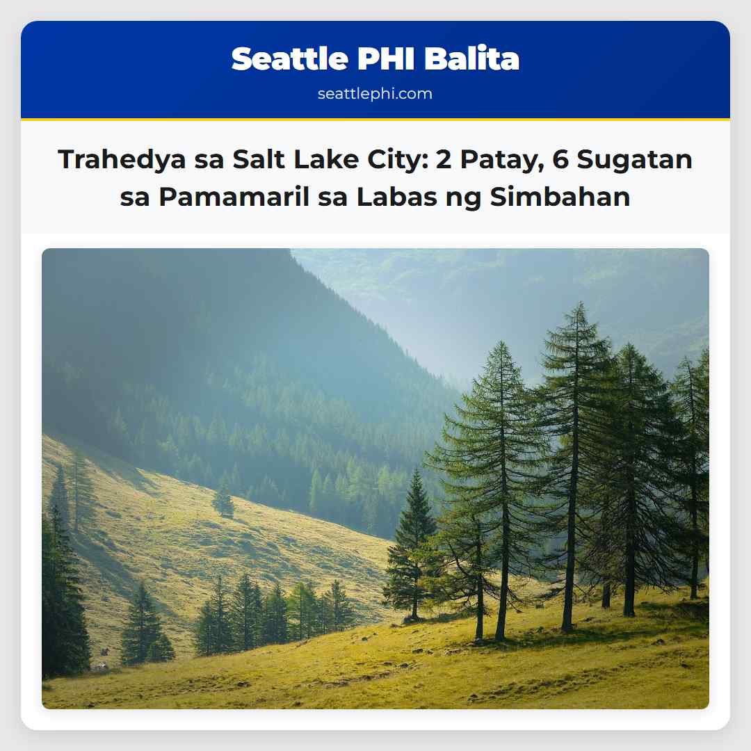 Trahedya sa Salt Lake City: 2 Patay, 6 Sugatan sa