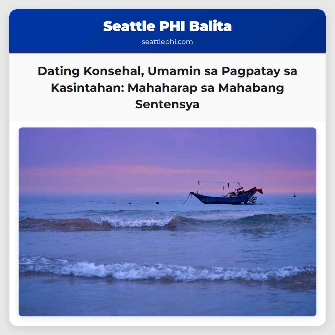 Dating Konsehal, Umamin sa Pagpatay sa