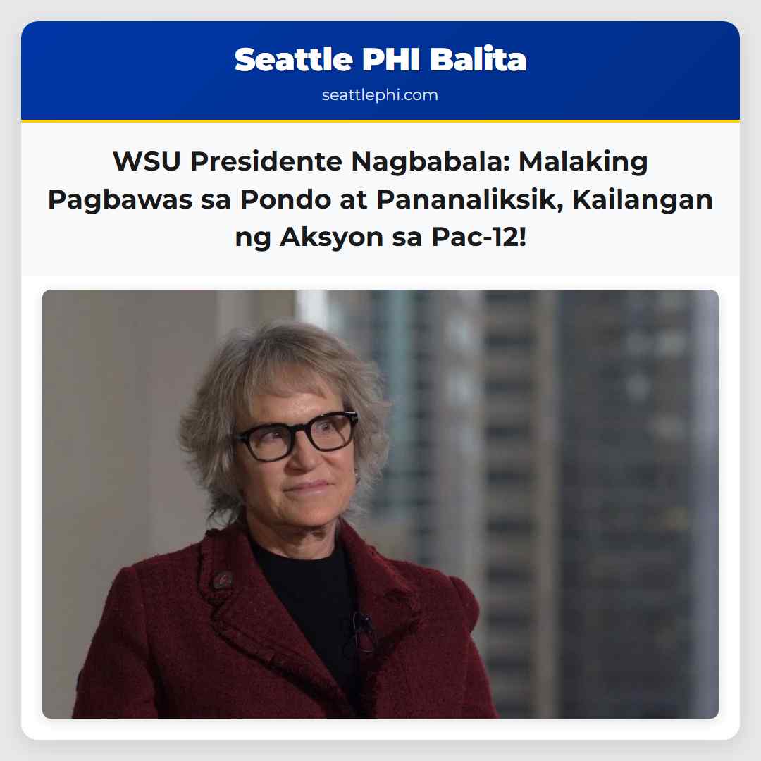 WSU Presidente Nagbabala: Malaking Pagbawas sa