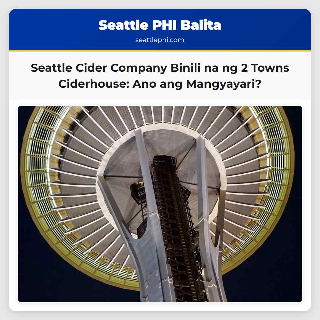 Seattle Cider Company Binili na ng 2 Towns