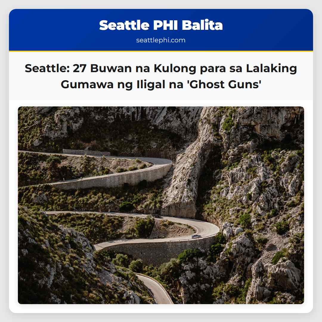 Seattle: 27 Buwan na Kulong para sa Lalaking