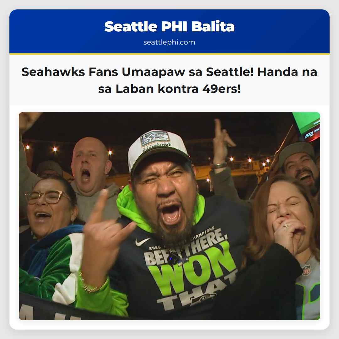 Seahawks Fans Umaapaw sa Seattle! Handa na sa