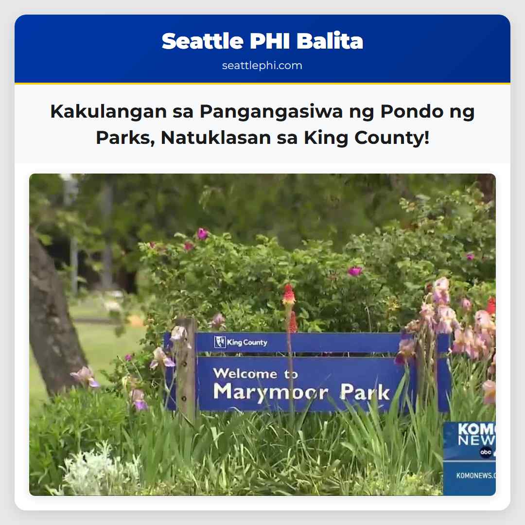 Kakulangan sa Pangangasiwa ng Pondo ng Parks,