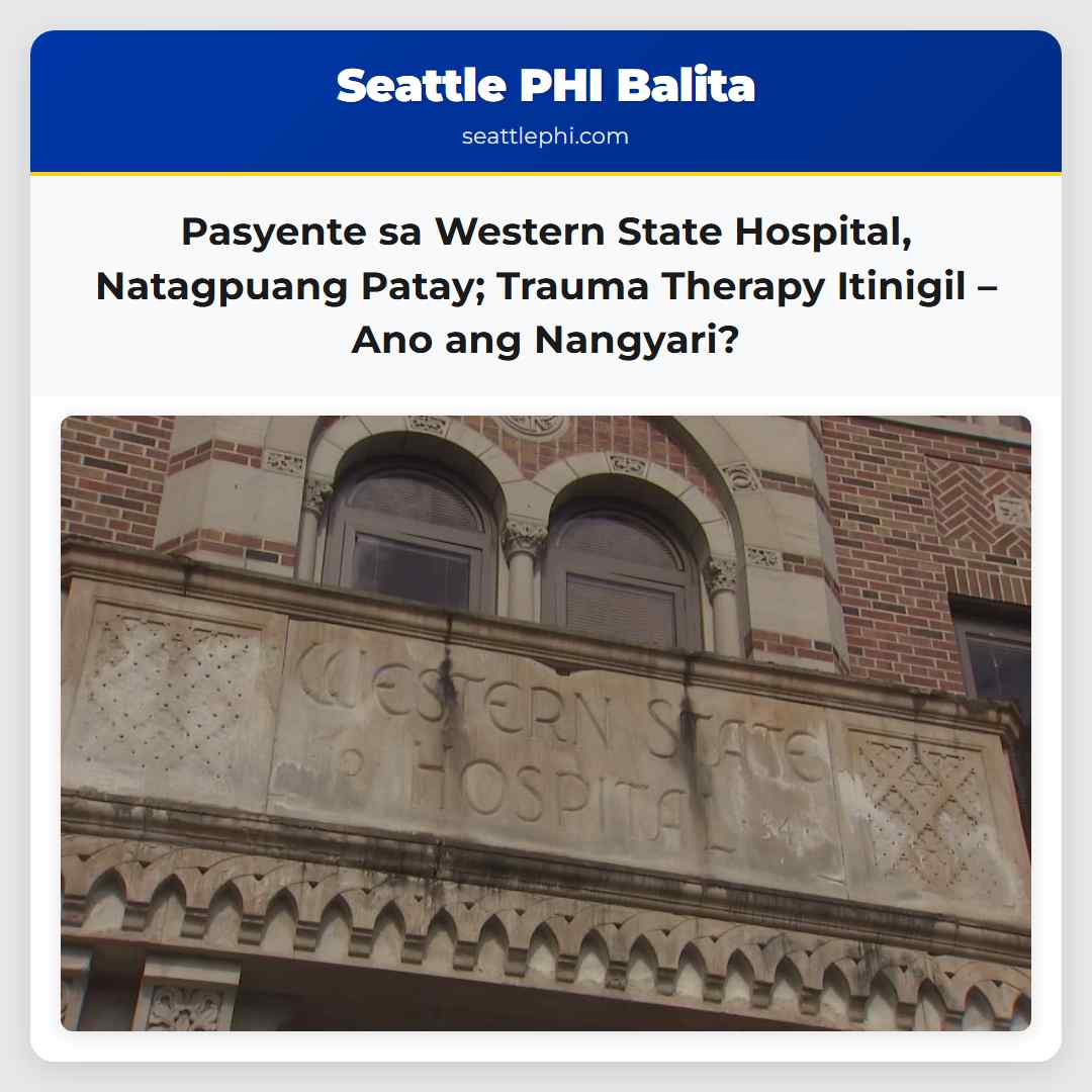Pasyente sa Western State Hospital, Natagpuang
