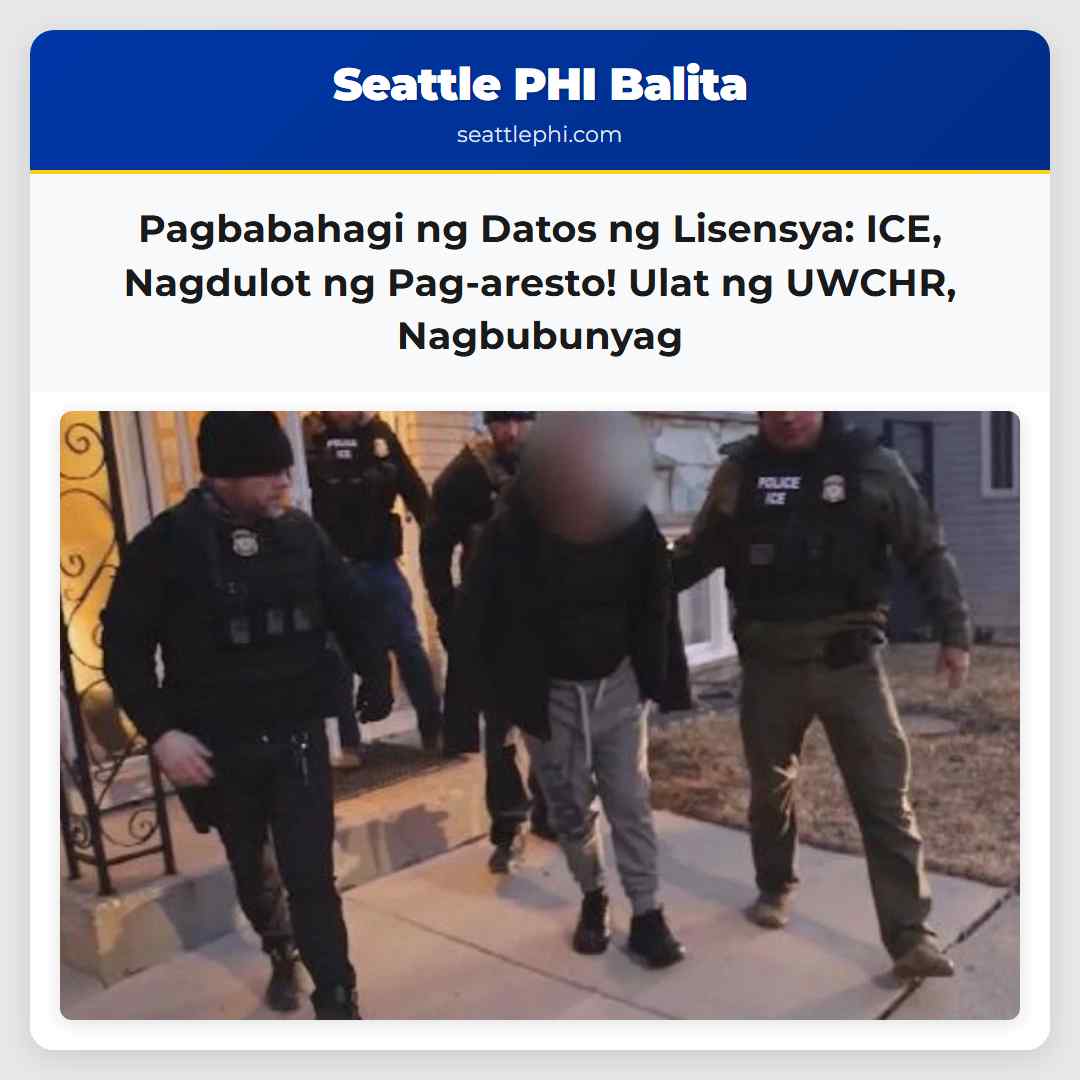 Pagbabahagi ng Datos ng Lisensya: ICE, Nagdulot