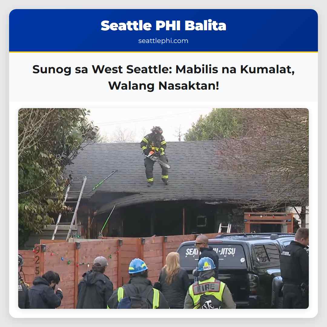 Sunog sa West Seattle: Mabilis na Kumalat, Walang
