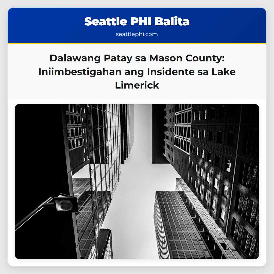 Dalawang Patay sa Mason County: Iniimbestigahan