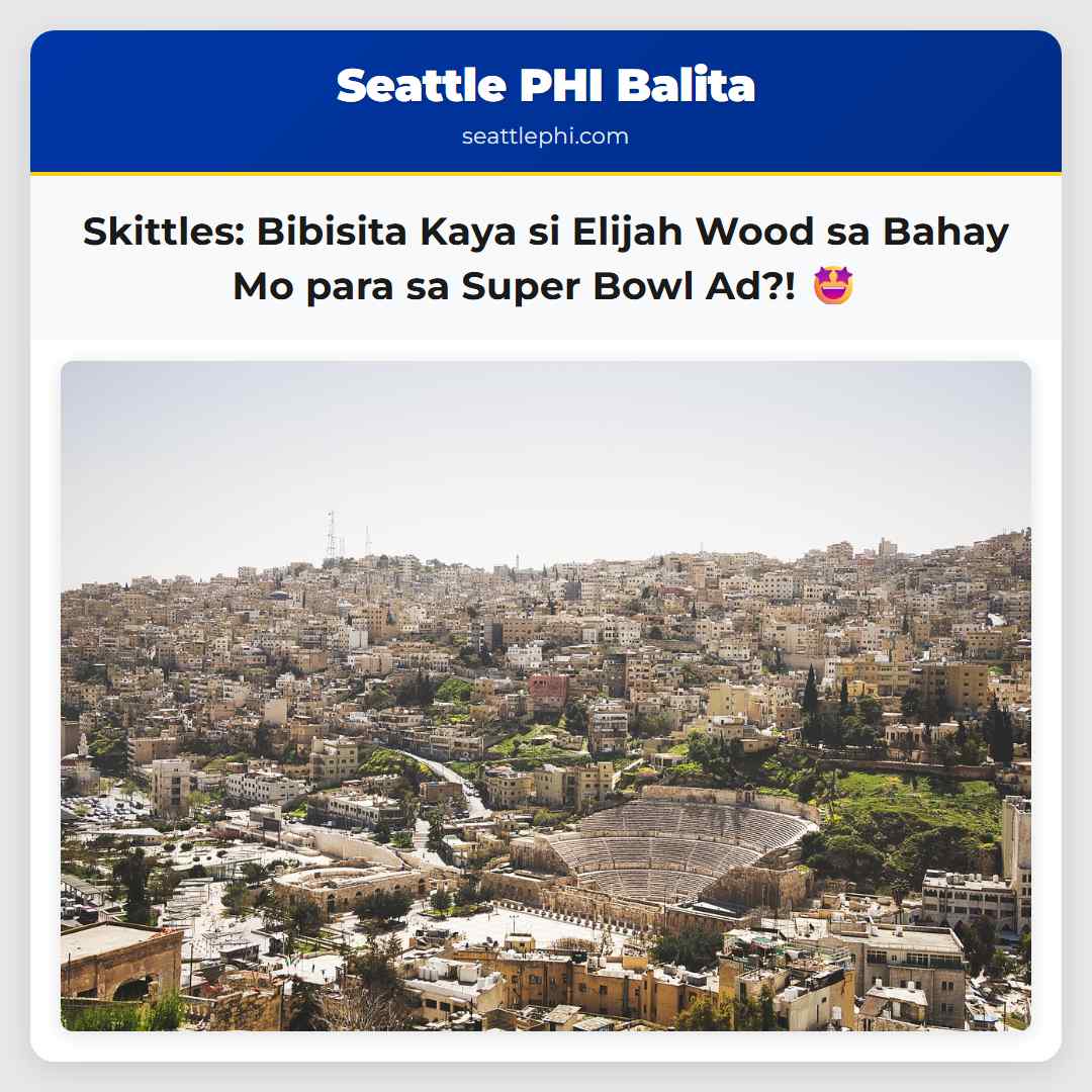 Skittles: Bibisita Kaya si Elijah Wood sa Bahay