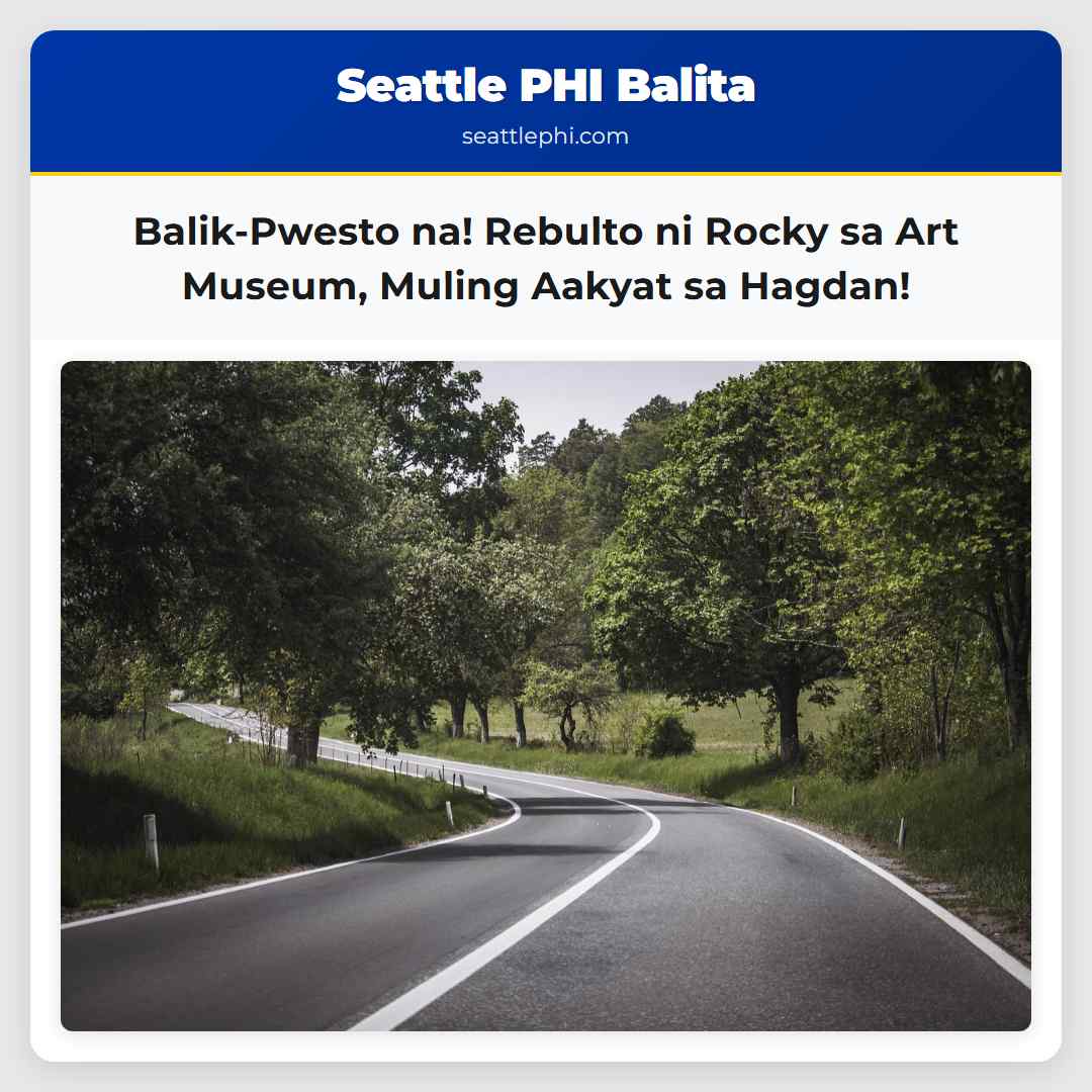 Balik-Pwesto na! Rebulto ni Rocky sa Art Museum,