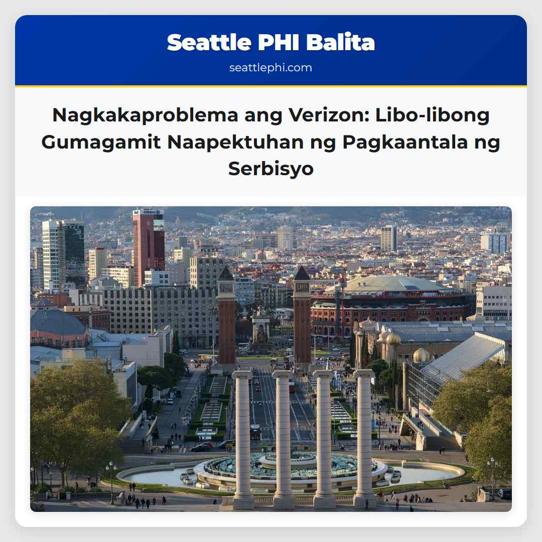 Nagkakaproblema ang Verizon: Libo-libong