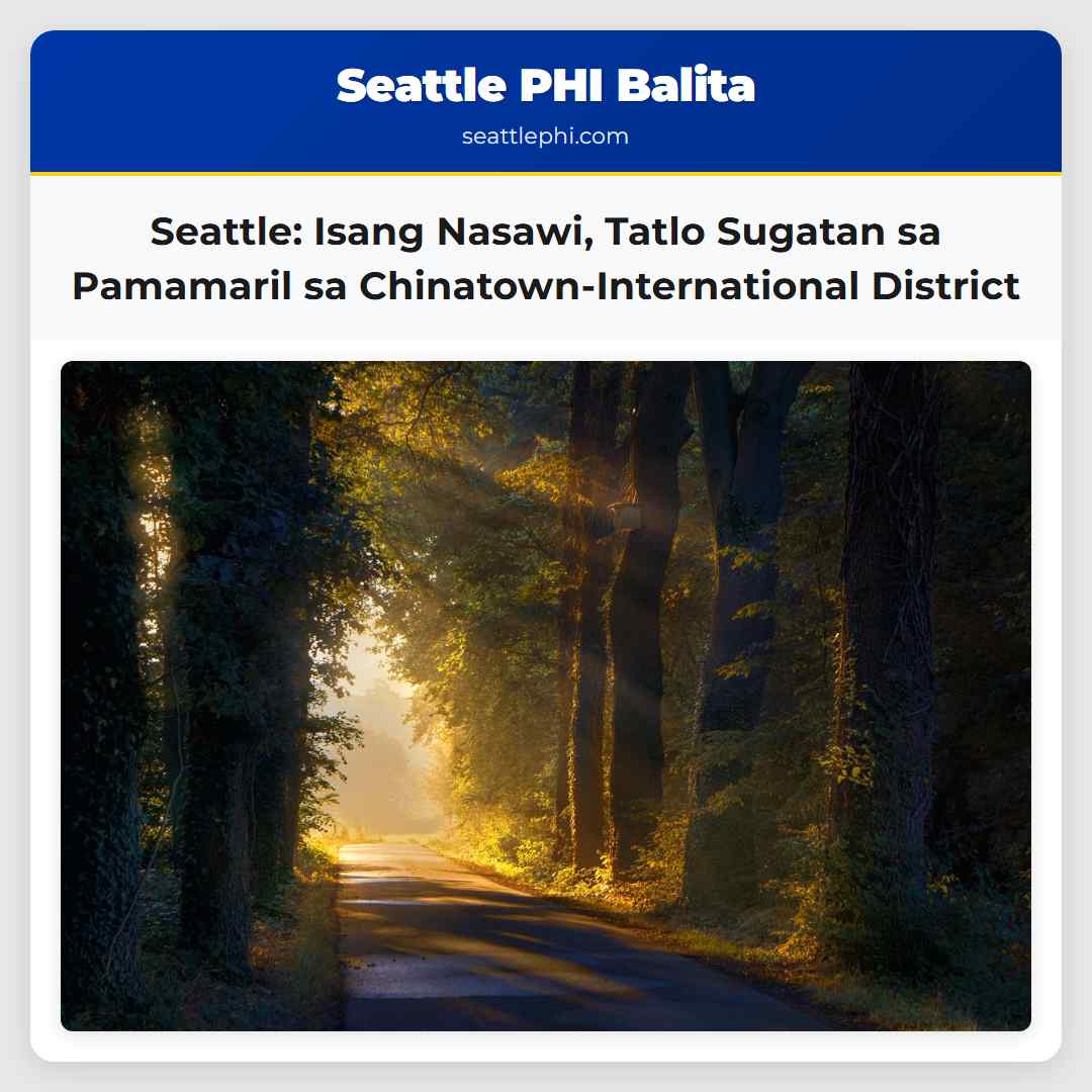 Seattle: Isang Nasawi, Tatlo Sugatan sa Pamamaril