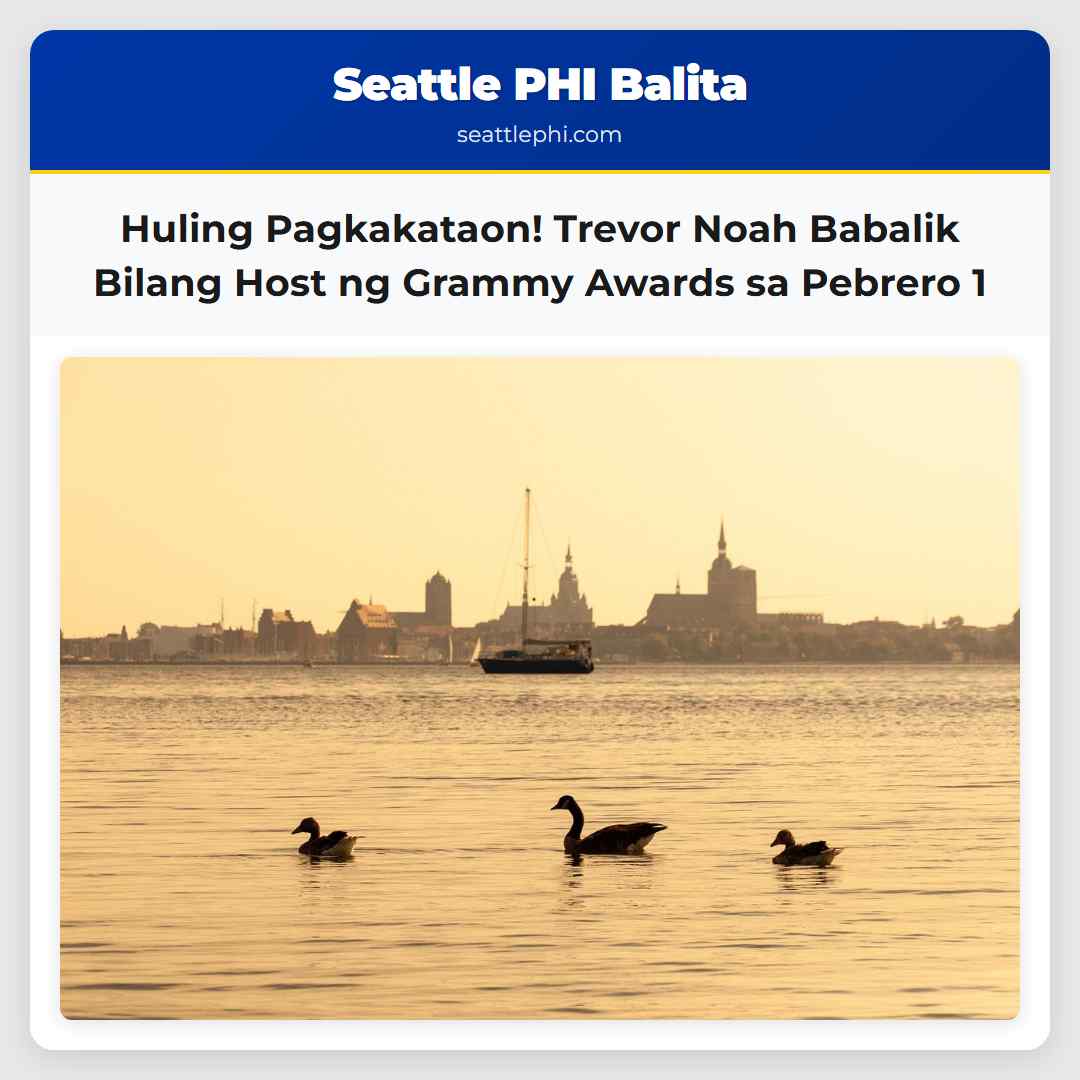 Huling Pagkakataon! Trevor Noah Babalik Bilang