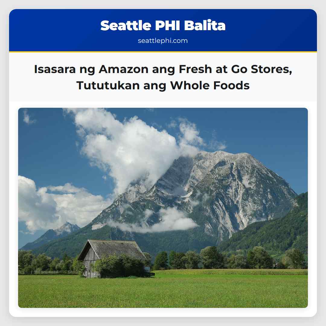 Isasara ng Amazon ang Fresh at Go Stores,