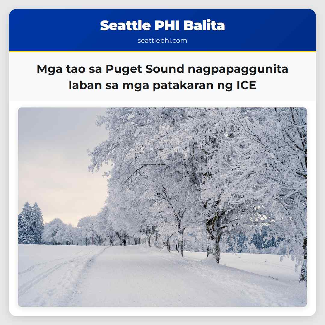 Mga tao sa Puget Sound nagpapaggunita laban sa