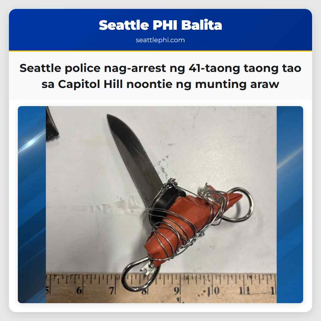 Seattle police nag-arrest ng 41-taong taong tao