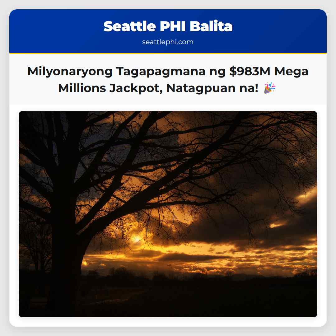 Milyonaryong Tagapagmana ng $983M Mega Millions