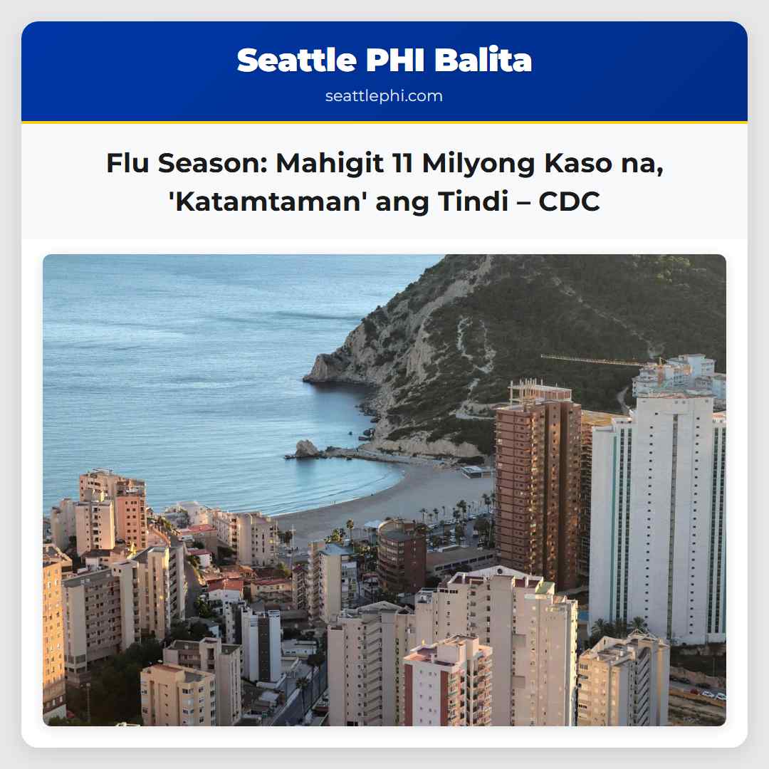 Flu Season: Mahigit 11 Milyong Kaso na,