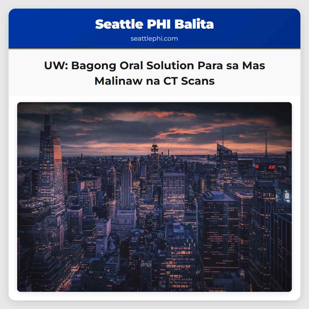 UW: Bagong Oral Solution Para sa Mas Malinaw na