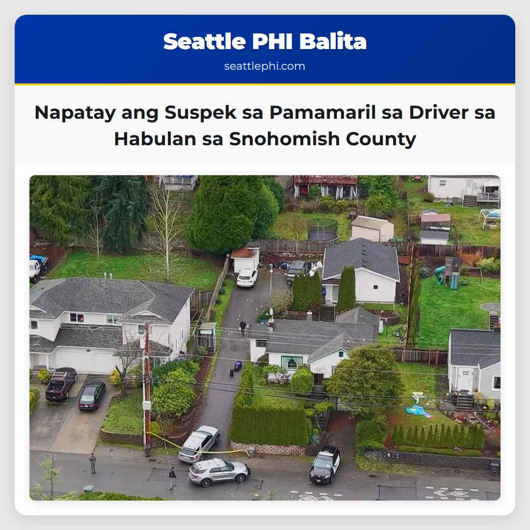 Napatay ang Suspek sa Pamamaril sa Driver sa