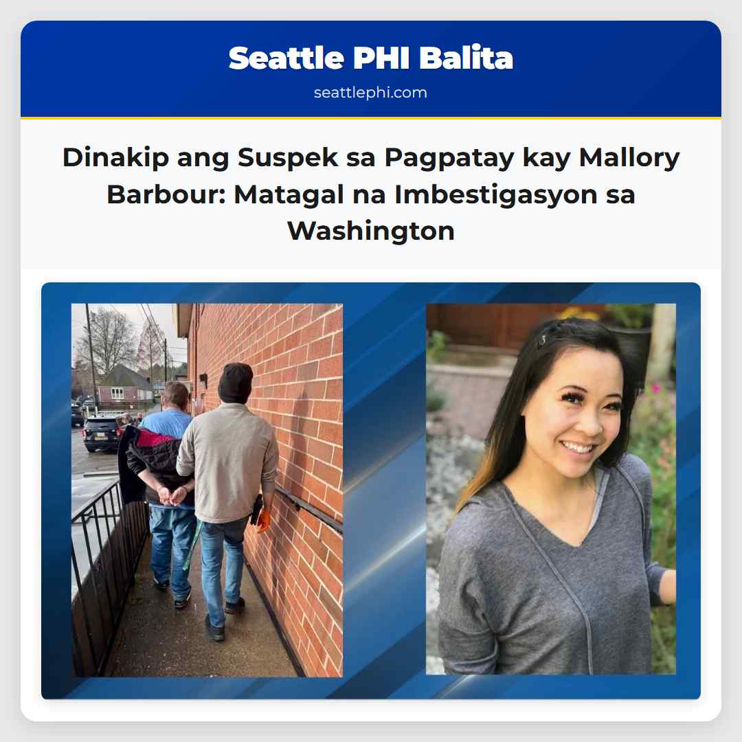 Dinakip ang Suspek sa Pagpatay kay Mallory