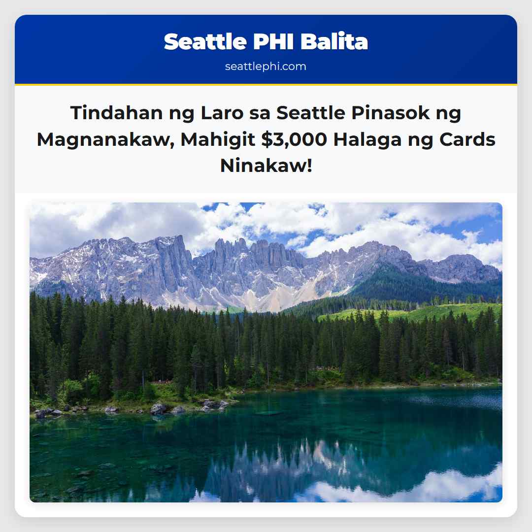 Tindahan ng Laro sa Seattle Pinasok ng
